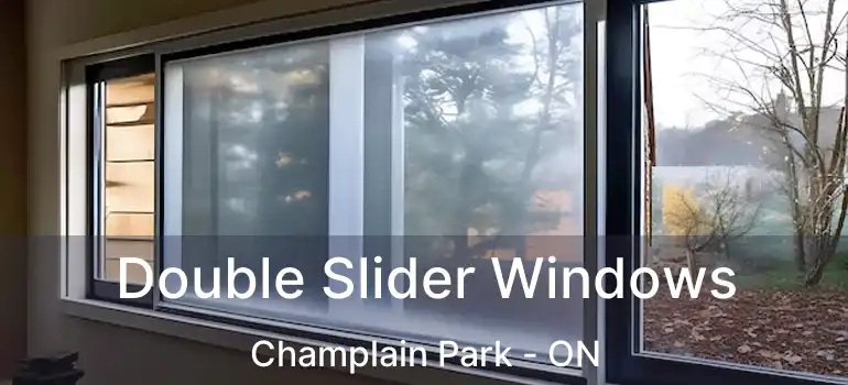  Double Slider Windows Champlain Park - ON