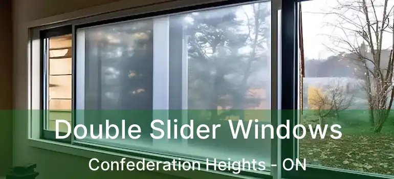  Double Slider Windows Confederation Heights - ON