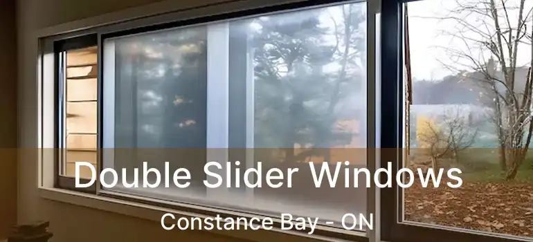  Double Slider Windows Constance Bay - ON