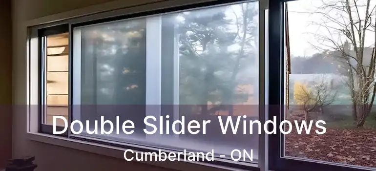  Double Slider Windows Cumberland - ON