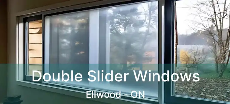  Double Slider Windows Ellwood - ON