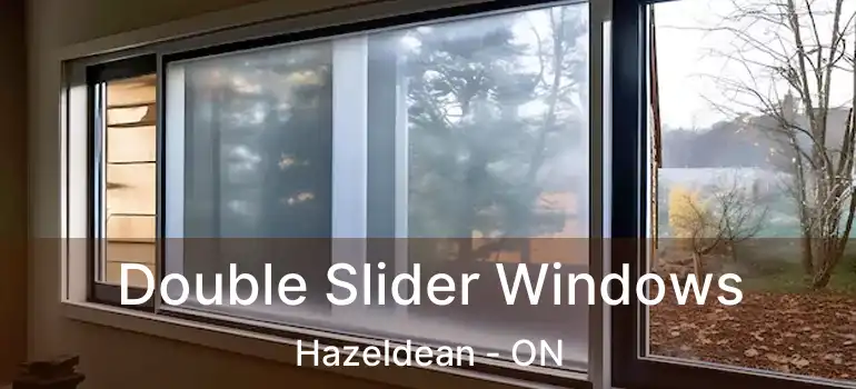  Double Slider Windows Hazeldean - ON