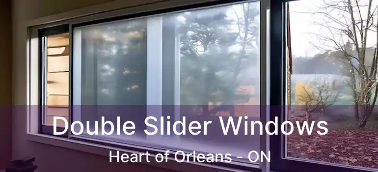  Double Slider Windows Heart of Orleans - ON