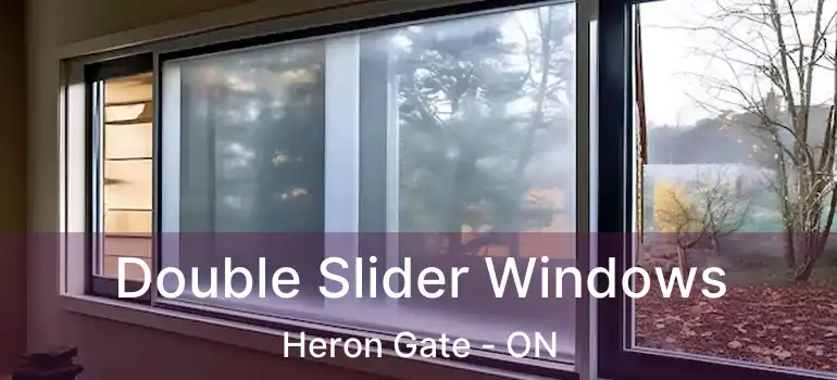  Double Slider Windows Heron Gate - ON