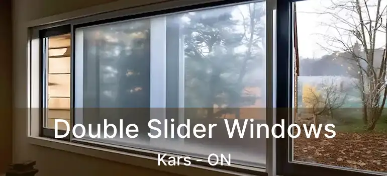  Double Slider Windows Kars - ON