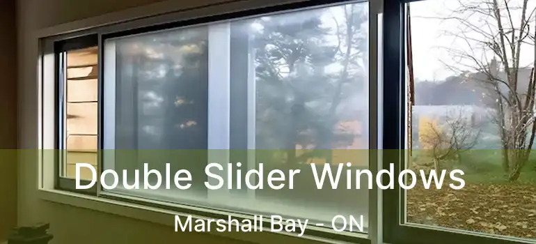  Double Slider Windows Marshall Bay - ON