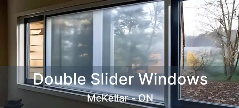  Double Slider Windows McKellar - ON