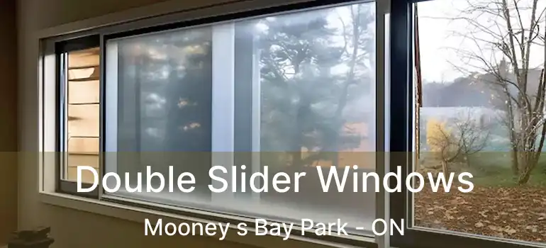  Double Slider Windows Mooney s Bay Park - ON