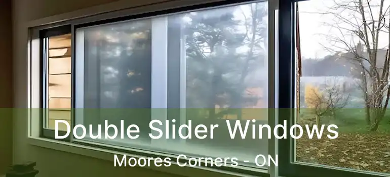  Double Slider Windows Moores Corners - ON