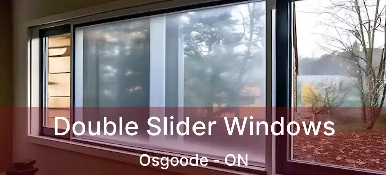  Double Slider Windows Osgoode - ON