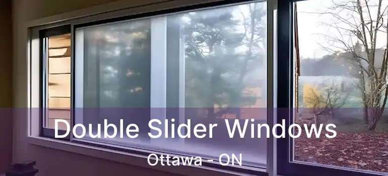  Double Slider Windows Ottawa - ON