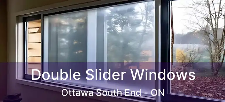  Double Slider Windows Ottawa South End - ON