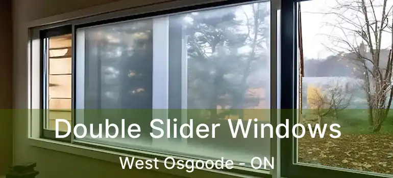  Double Slider Windows West Osgoode - ON