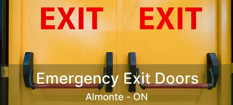  Emergency Exit Doors Almonte - ON