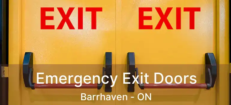  Emergency Exit Doors Barrhaven - ON