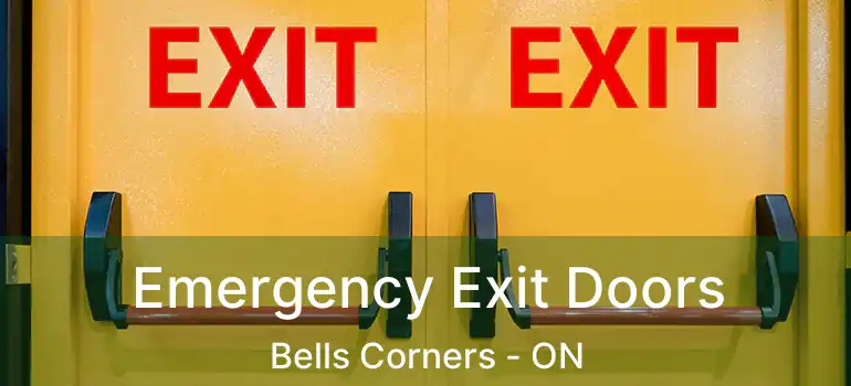  Emergency Exit Doors Bells Corners - ON