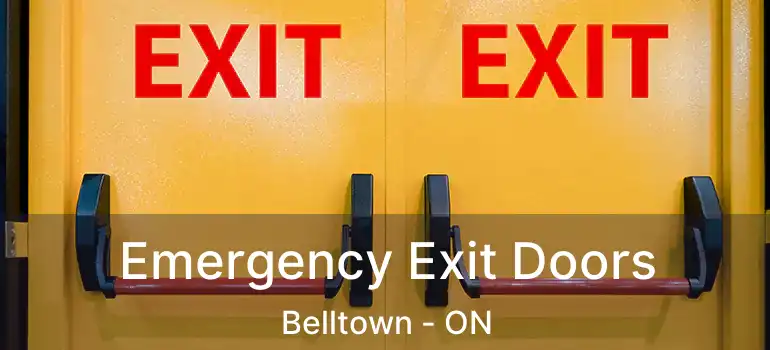  Emergency Exit Doors Belltown - ON