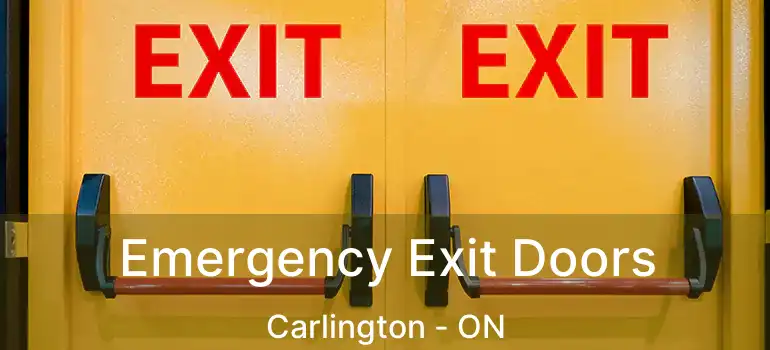  Emergency Exit Doors Carlington - ON