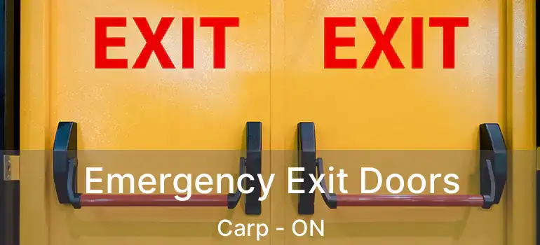  Emergency Exit Doors Carp - ON