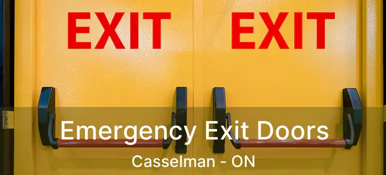  Emergency Exit Doors Casselman - ON