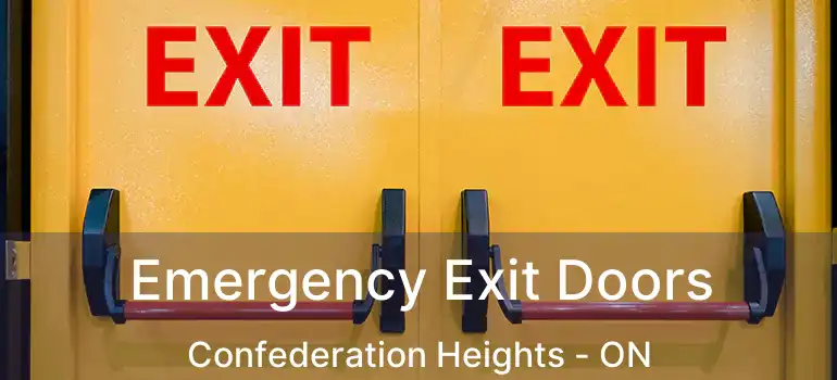  Emergency Exit Doors Confederation Heights - ON