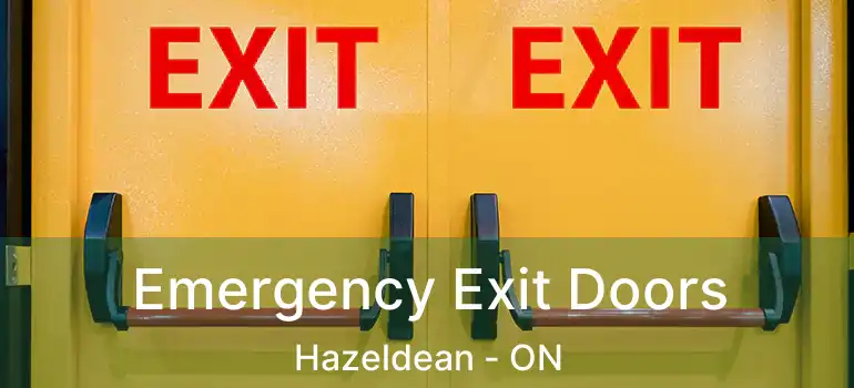  Emergency Exit Doors Hazeldean - ON