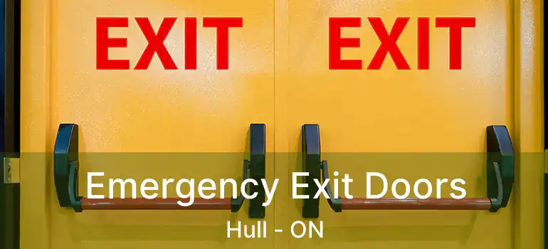  Emergency Exit Doors Hull - ON