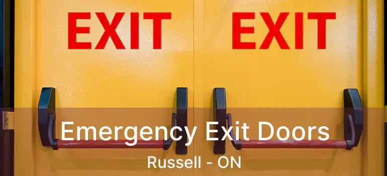  Emergency Exit Doors Russell - ON