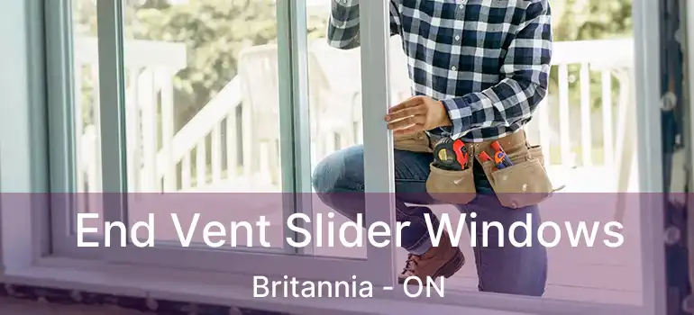  End Vent Slider Windows Britannia - ON