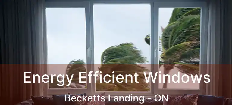  Energy Efficient Windows Becketts Landing - ON