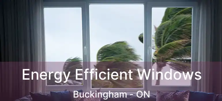  Energy Efficient Windows Buckingham - ON