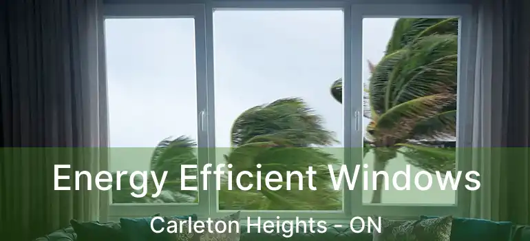  Energy Efficient Windows Carleton Heights - ON