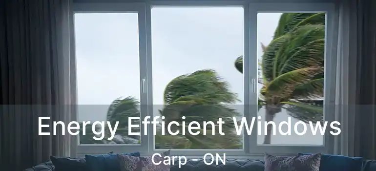  Energy Efficient Windows Carp - ON