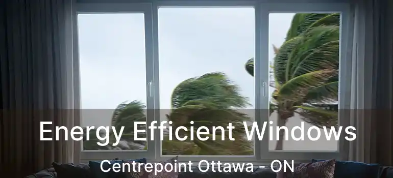  Energy Efficient Windows Centrepoint Ottawa - ON