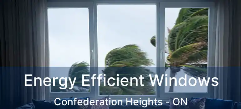  Energy Efficient Windows Confederation Heights - ON