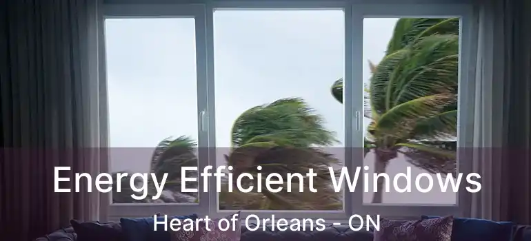  Energy Efficient Windows Heart of Orleans - ON