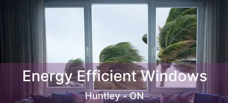  Energy Efficient Windows Huntley - ON