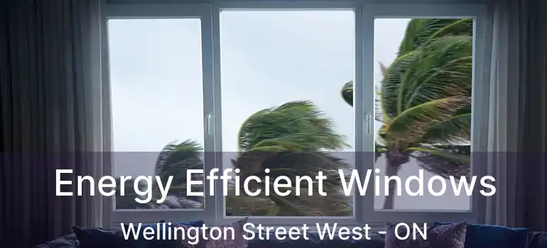  Energy Efficient Windows Wellington Street West - ON