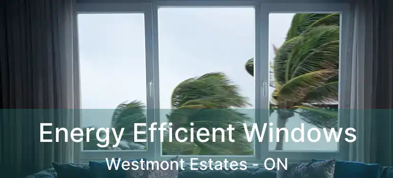  Energy Efficient Windows Westmont Estates - ON