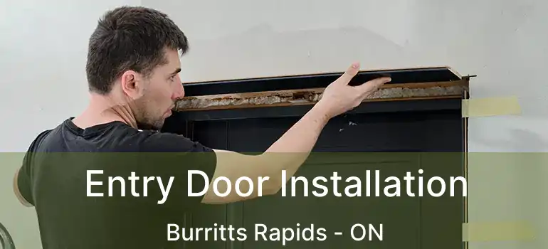  Entry Door Installation Burritts Rapids - ON