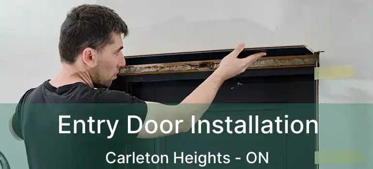  Entry Door Installation Carleton Heights - ON