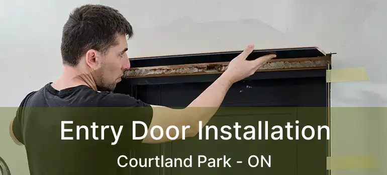  Entry Door Installation Courtland Park - ON