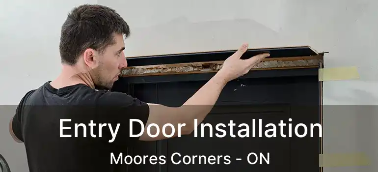  Entry Door Installation Moores Corners - ON