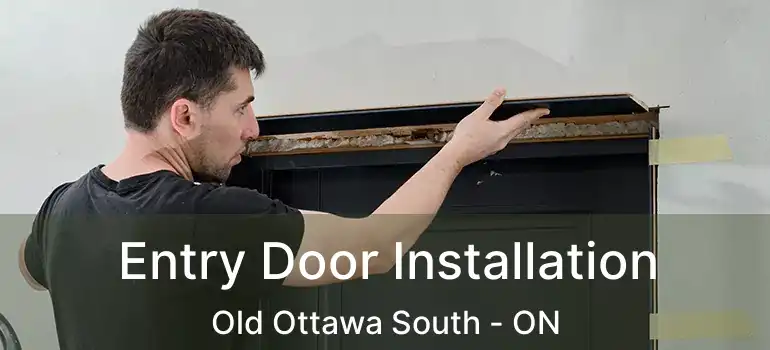  Entry Door Installation Old Ottawa South - ON