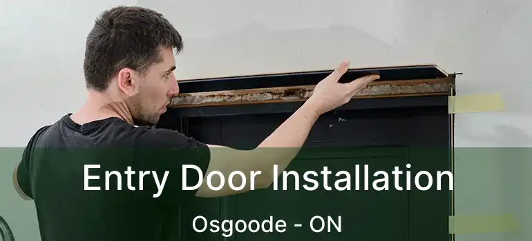  Entry Door Installation Osgoode - ON