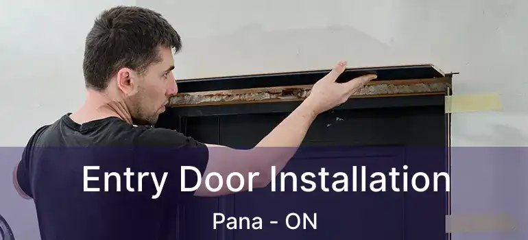  Entry Door Installation Pana - ON