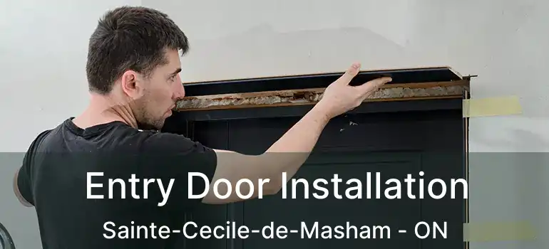  Entry Door Installation Sainte-Cecile-de-Masham - ON