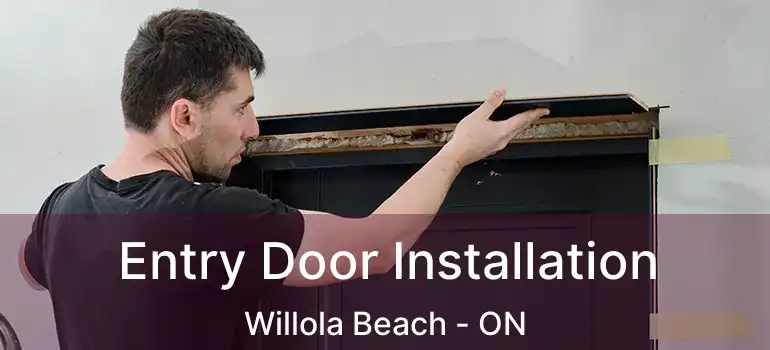  Entry Door Installation Willola Beach - ON