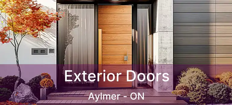  Exterior Doors Aylmer - ON