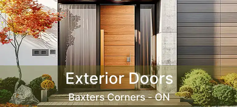  Exterior Doors Baxters Corners - ON